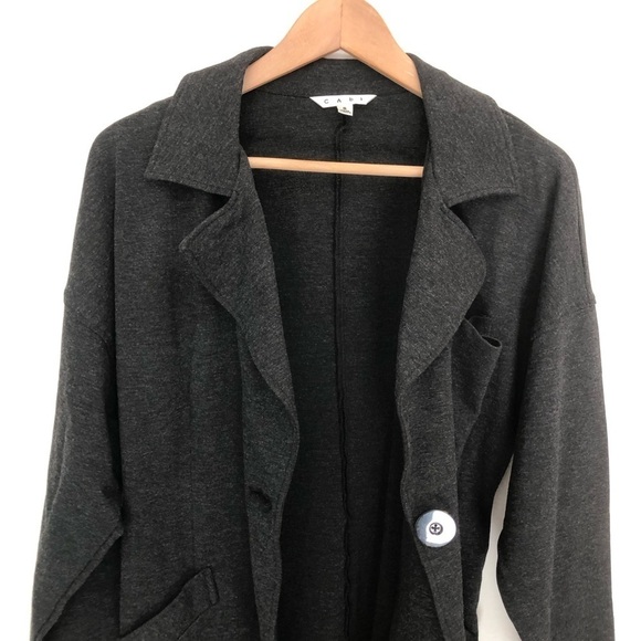 CAbi Lisbon Ponte Knit Topper Coat #994 - Picture 7 of 16